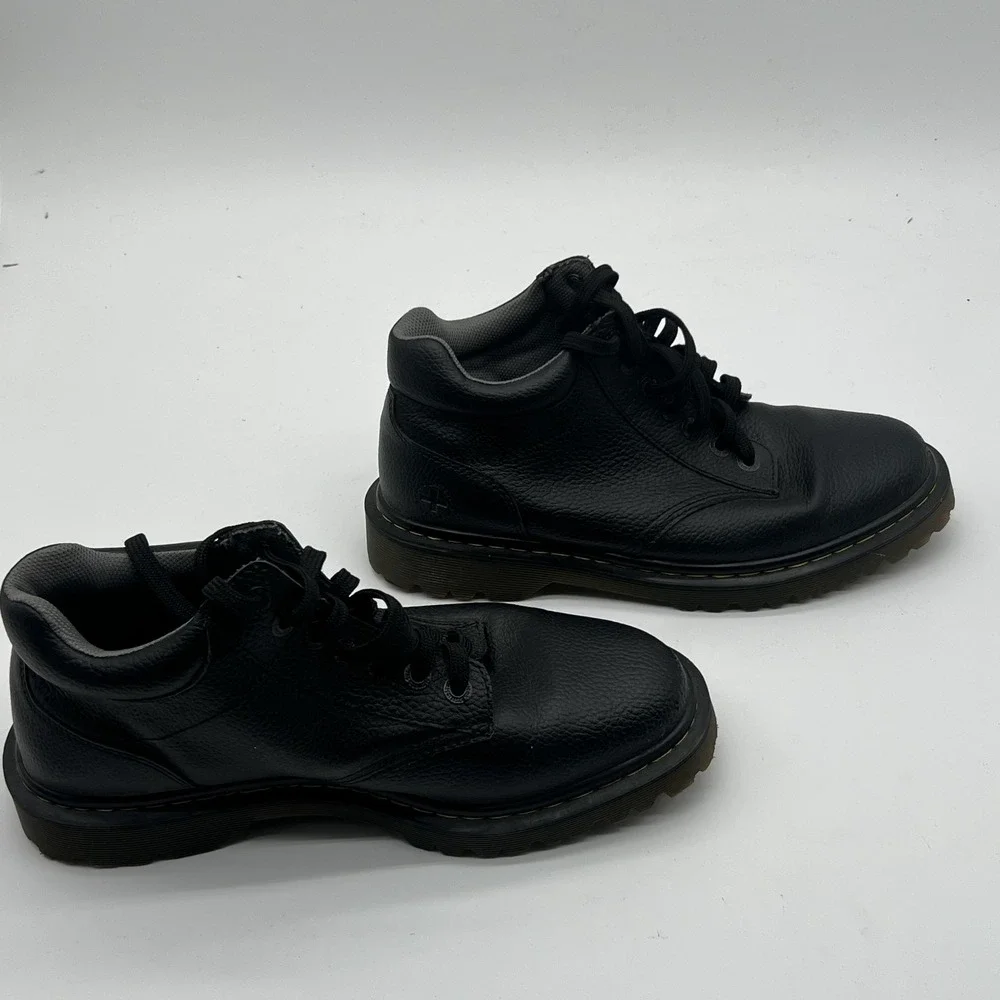 Dr Martens Harrisfield Black Pebbled Leather Chukka Ankle Boots Mens 11 UK 10